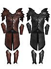 Armure en cuir, ensemble complet - Guerrier elfe
