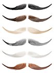 Artiste Moustache professionnelle en poils véritables