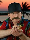 Barba di capelli veri da detective privato di Malibu