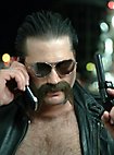 Barba di capelli veri da gangster del cartello