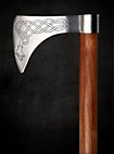 Battle Axe with Celtic Knot Pattern