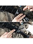 Blasterparts Étui de couteau tactique imprimé en 3D aspect Kydex pour couteau de combat de grandeur nature (GN) - Ripley