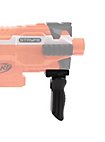 Blasterparts - Handgriff passend für Nerf Tactical Rail und Picantinny, schwarz