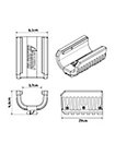 Blasterparts - Impugnatura anteriore dell'Agitatore con guida Picatinny