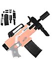 Blasterparts - SMG-Kit 2: Pistola con silenziatore, nero