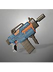 Blasterparts - SMG-Kit 2: Pistola con silenziatore, oliva