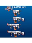 Blasterparts - Tuning-Mega-Pack kompatibel für NERF Retaliator, inkl. Trommelmagazin, Tuning-Feder & Blaster