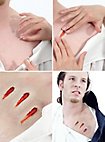 Blessure de mâchoire Application en latex