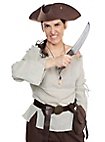 Blusa Medieval Con Aspecto De Lino - Mia