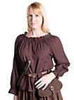 Blusa Medieval De Manga Larga - Edith