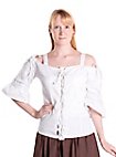 Blusa medievale senza spalle - Prina