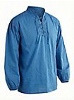 Camicia allacciata - servo blu