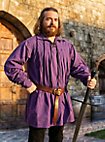 Camicia medievale - Carlo, viola