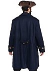 Cappotto a balze - blu, oro