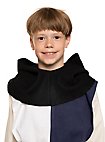 Capuche médiévale noir pour enfant