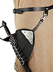 Ceinture avec brides porte-épée pour droitier