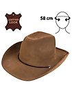 Chapeau de cowboy marron