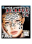 Cheetah Temporary Face Tattoo