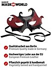Colombina Drago Venetian Leather Mask