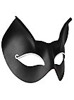 Colombina Gatta nero Venezianische Katzenmaske aus Leder