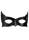 Colombina Incognito maschera in pelle nera veneziana