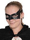 Colombina Incognito maschera in pelle nera veneziana