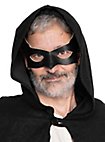Colombina Incognito maschera in pelle nera veneziana