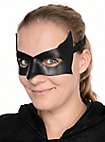 Colombina Incognito schwarz Venezianische Ledermaske