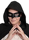 Colombina Incognito schwarz Venezianische Ledermaske