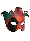 Colombina Joker Maschera veneziana in cuoio