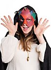 Colombina Joker Maschera veneziana in cuoio