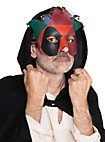 Colombina Joker Maschera veneziana in cuoio