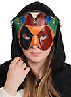 Colombina Joker Venezianische Ledermaske
