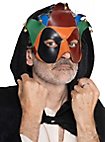Colombina Joker Venezianische Ledermaske