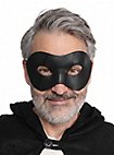 Colombina Liscia black Venetian Leather Mask