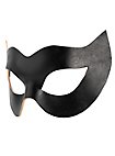 Colombina Spiona black Venetian Leather Mask