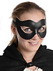 Colombina Spiona black Venetian Leather Mask
