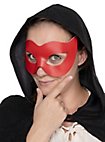 Colombina Spiona red Venetian Leather Mask