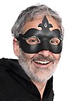 Colombina Stella maschera veneziana in pelle