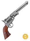 Colt-Revolver "US Army" silbern Dekowaffe