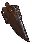 Coltello con fodero - Coltello Bowie, marrone Arma imbottita
