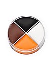 Crème de maquillage marron-orange-noir-blanc 15 ml boîte de maquillage
