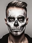 Creme Make-up schwarz-weiß 15 ml Schminkdose