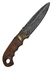 Cuchillo De Supervivencia - Iron Fortress Con Funda De Cuero