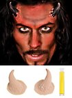 Dämonenhörner Latexapplikation