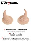 Dämonenhörner Latexapplikation