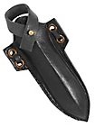 Daga Arrojadiza Con Funda - Daga De Bota, Negro Arma Acolchada