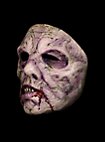 Demi-masque de zombie affamé en latex