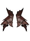 Demon Shoulder Guards black 