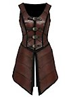 Ensemble complet d'armure en cuir - Guerrière elfe